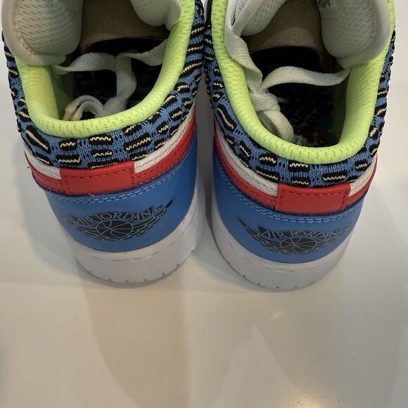 Air Jordan 1 Low (GS) Funky Pattern DH5927-006 Size 5Y / Women’s Size 6.5 - Picture 6 of 9